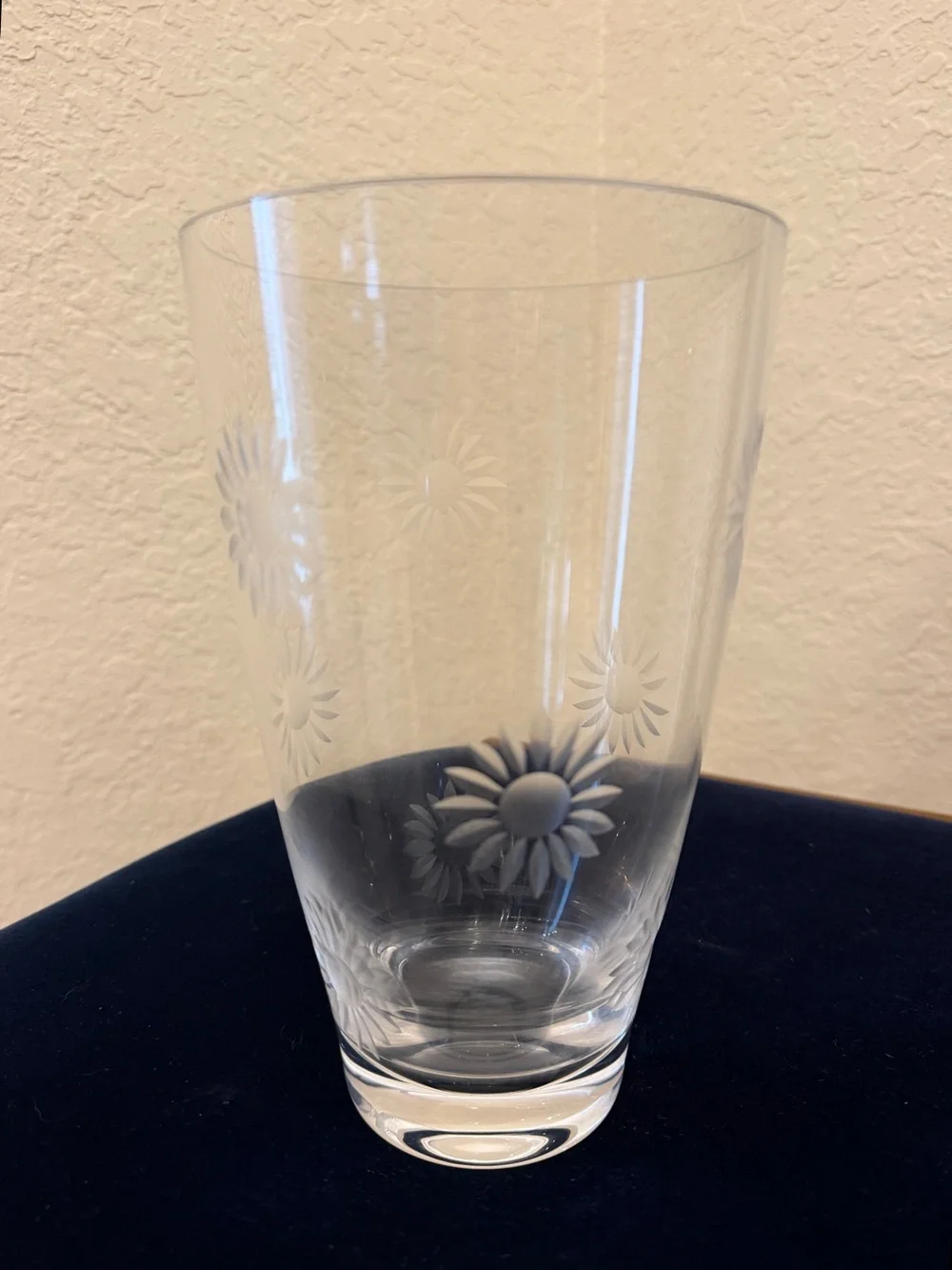 Vintage Clear Glass 8.5